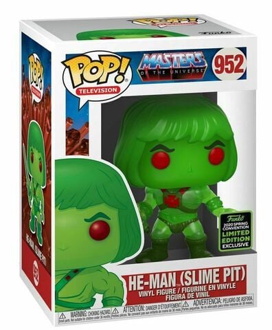 Figurine Funko Pop! N°952 - Master Of The Universe - He-man Slime (eccc 2020)